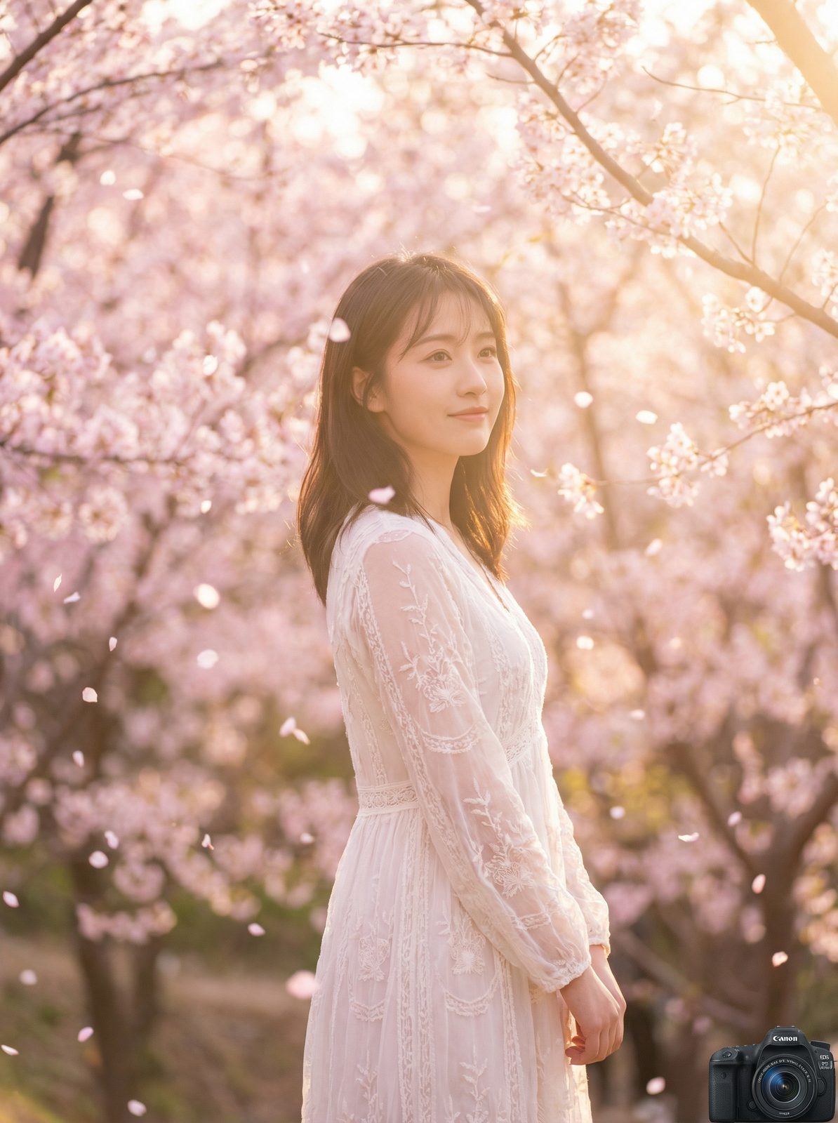 国产写真视频-樱花季唯美写真拍摄